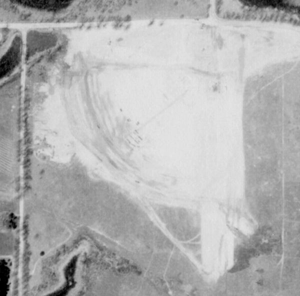 Commerce Drive-In Theatre - Under Construction (newer photo)